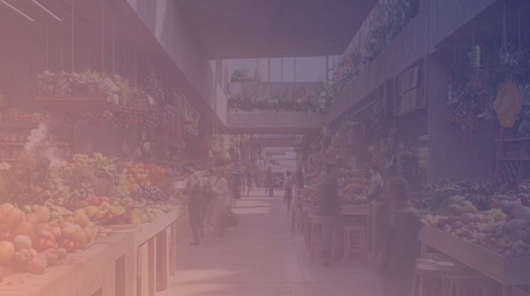La transformación del mercado público
