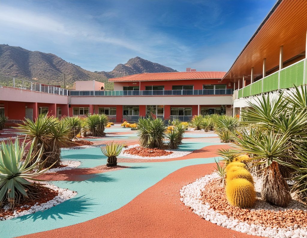 Patio naturaleza integrada